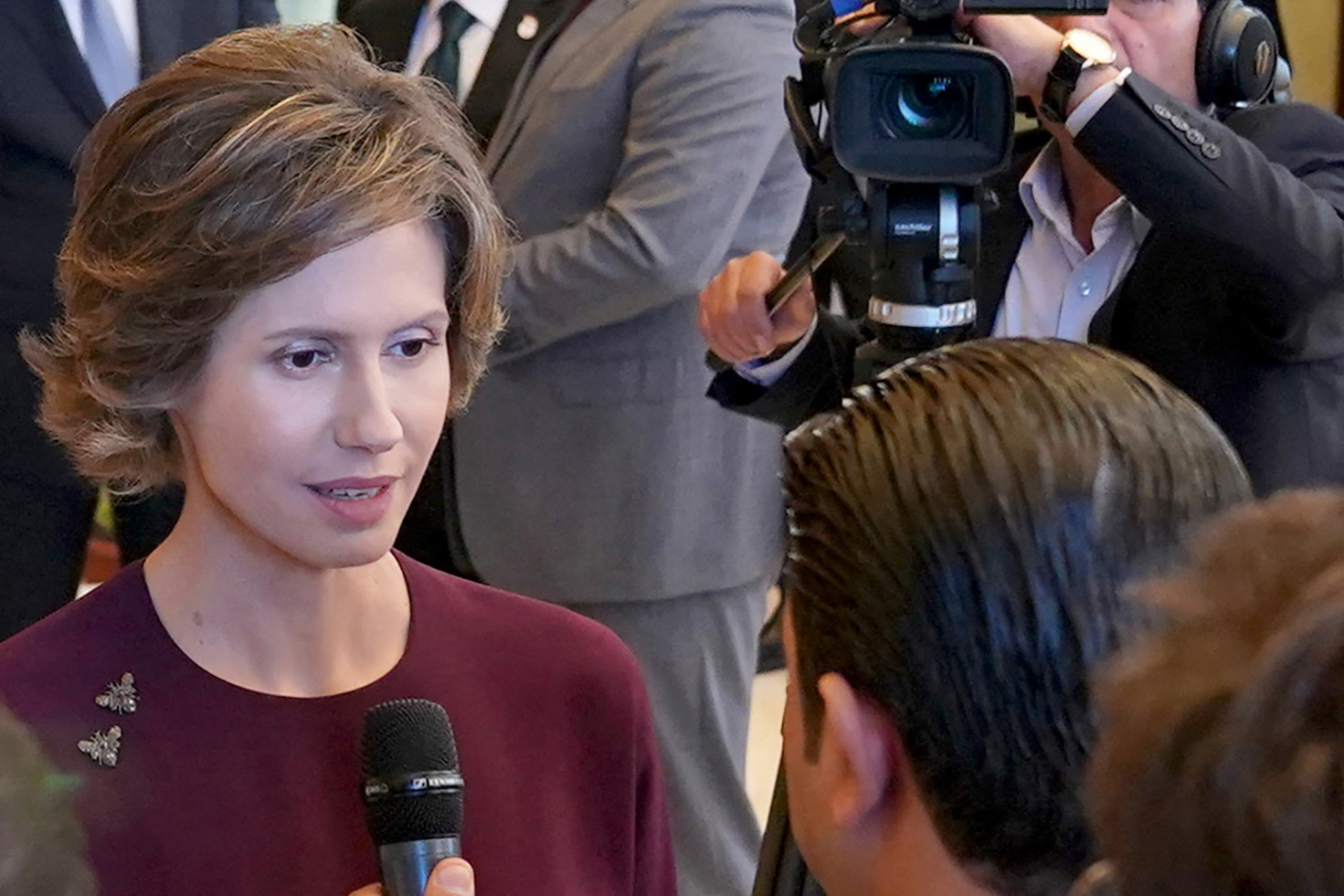 Syria first lady diagnosed with leukemia--presidency