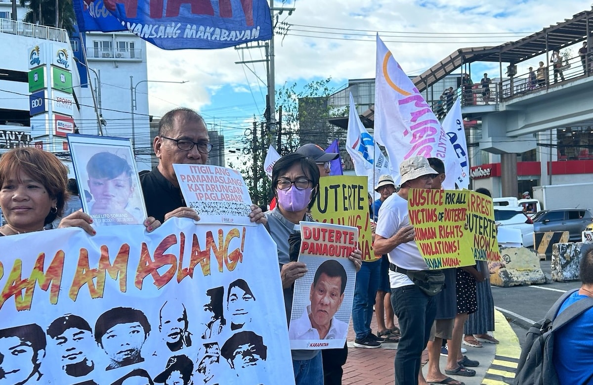 Groups, kin of EJK victims call for Rodrigo Duterte imprisonment