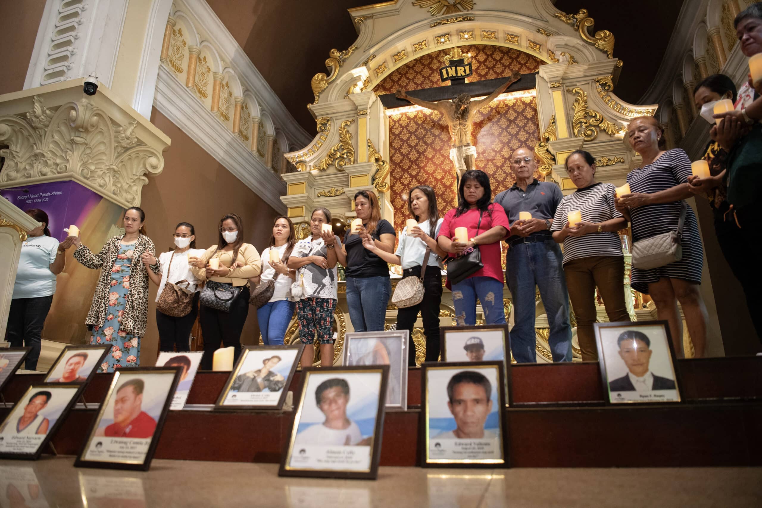 Tearful families of drug war victims welcome Duterte arrest